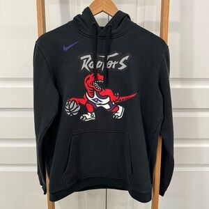 EUC NBA‎ Nike Black  Toronto Raptors Classic Hoodie - Size M